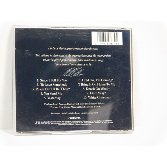 Timeless by Michael Bolton (CD, 1992) - Picture 2 of 2